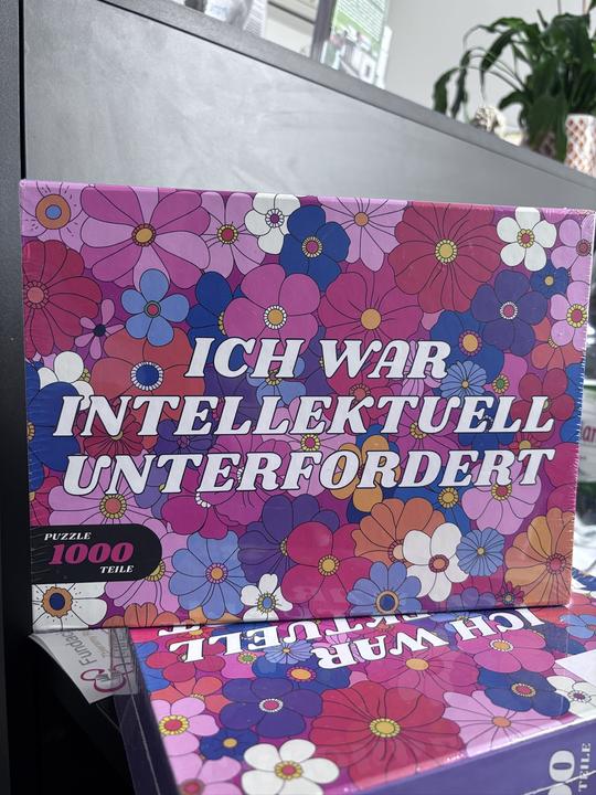 Puzzle 1000 elementów – kolorowe kwiaty, wzór dekoracyjny