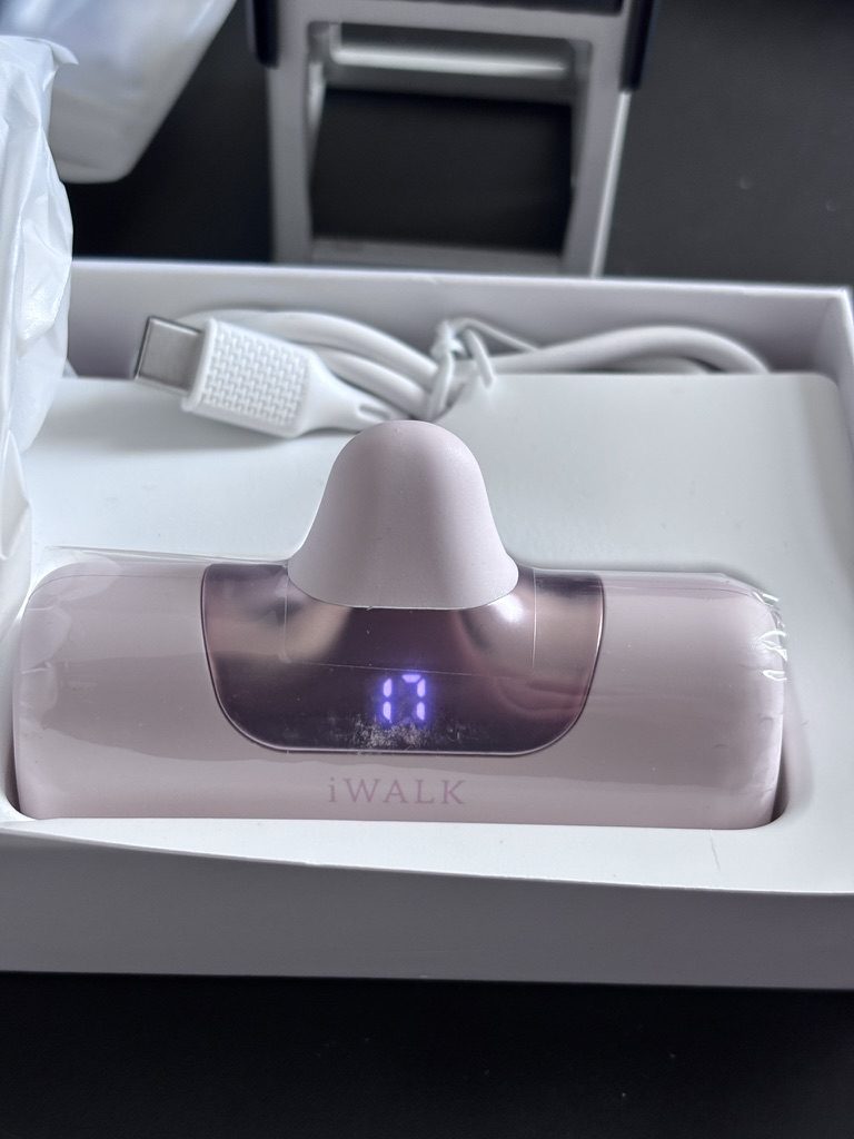iWALK LinkPod 5 – Powerbank USB-C 5500 mAh 22.5W Fast Charge | Różowy