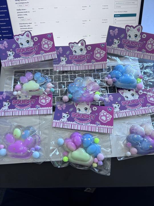 Squishy sensoryczny – gniotek antystresowy dla dzieci 3+