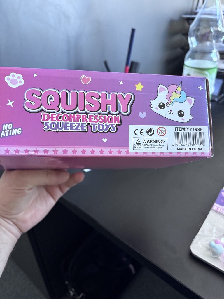 Squishy sensoryczny – gniotek antystresowy dla dzieci 3+