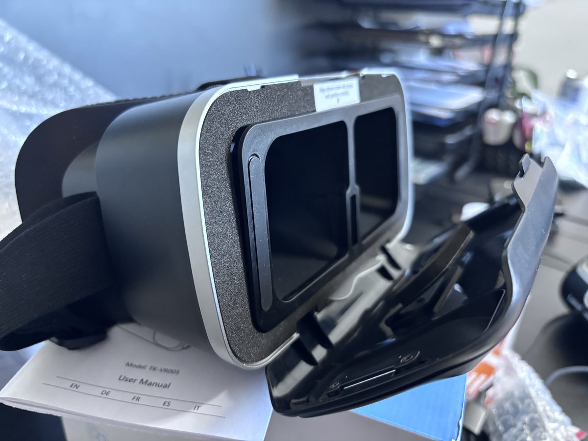 Gogle VR TECKNET TK-VR005 do smartfona – okulary 3D z regulowanymi soczewkami
