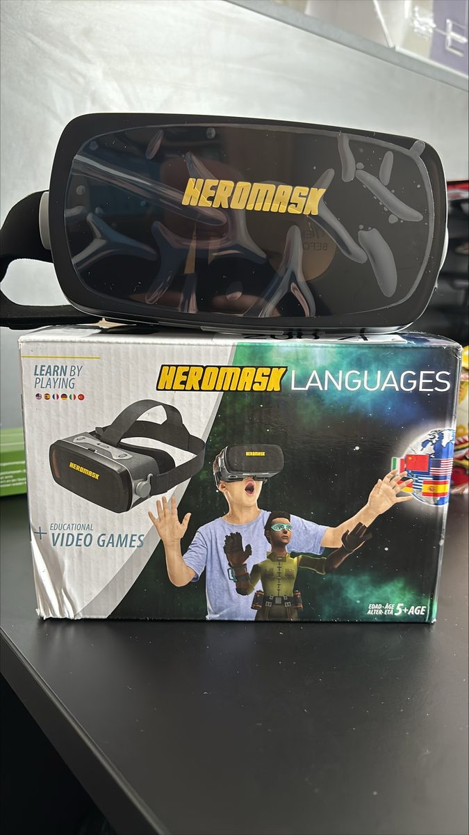 Gogle VR Heromask Languages do nauki języków dla dzieci