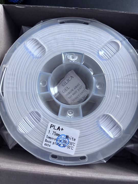 Filament ERYONE PLA+ biały 1,75 mm, 1 kg – do drukarki 3D