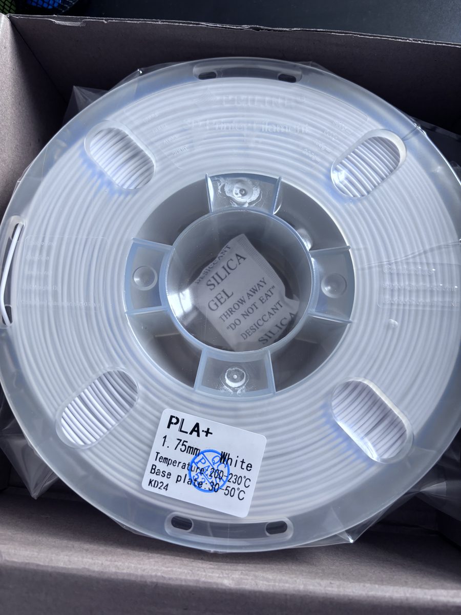 Filament ERYONE PLA+ biały 1,75 mm, 1 kg – do drukarki 3D