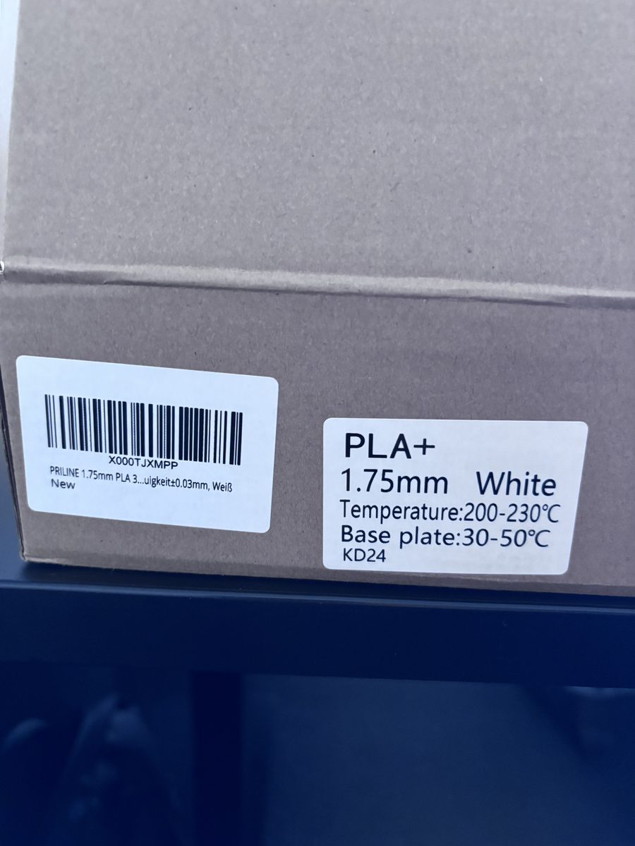 Filament ERYONE PLA+ biały 1,75 mm, 1 kg – do drukarki 3D