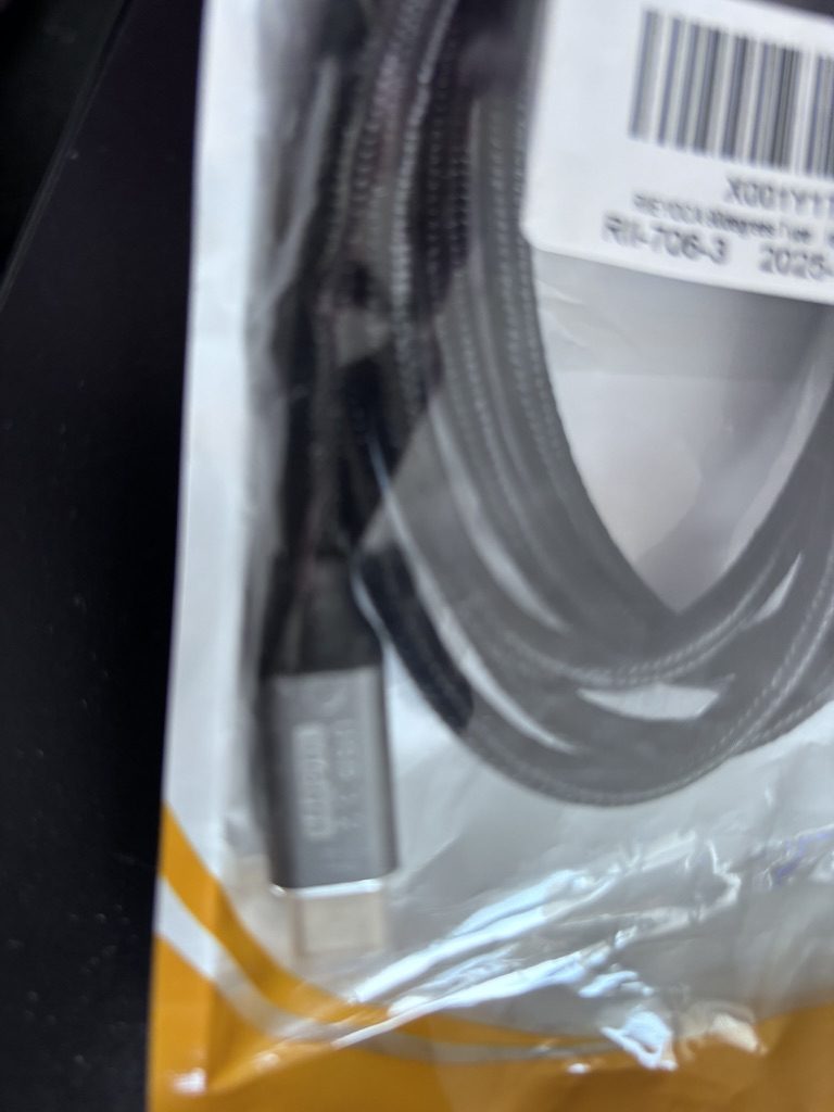 RIJEYOCA USB-C 3.2 Gen2 10Gb/s 1,5 m – kabel USB-C do ładowania i transferu danych