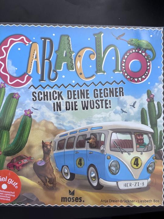 Caracho! – gra planszowa wyścigowa Moses Verlag, rodzinna gra strategiczna 8+
