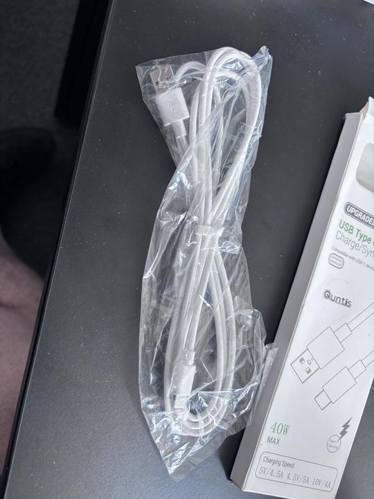 Quntis USB-A → USB-C 40W – kabel do ładowania i transmisji danych