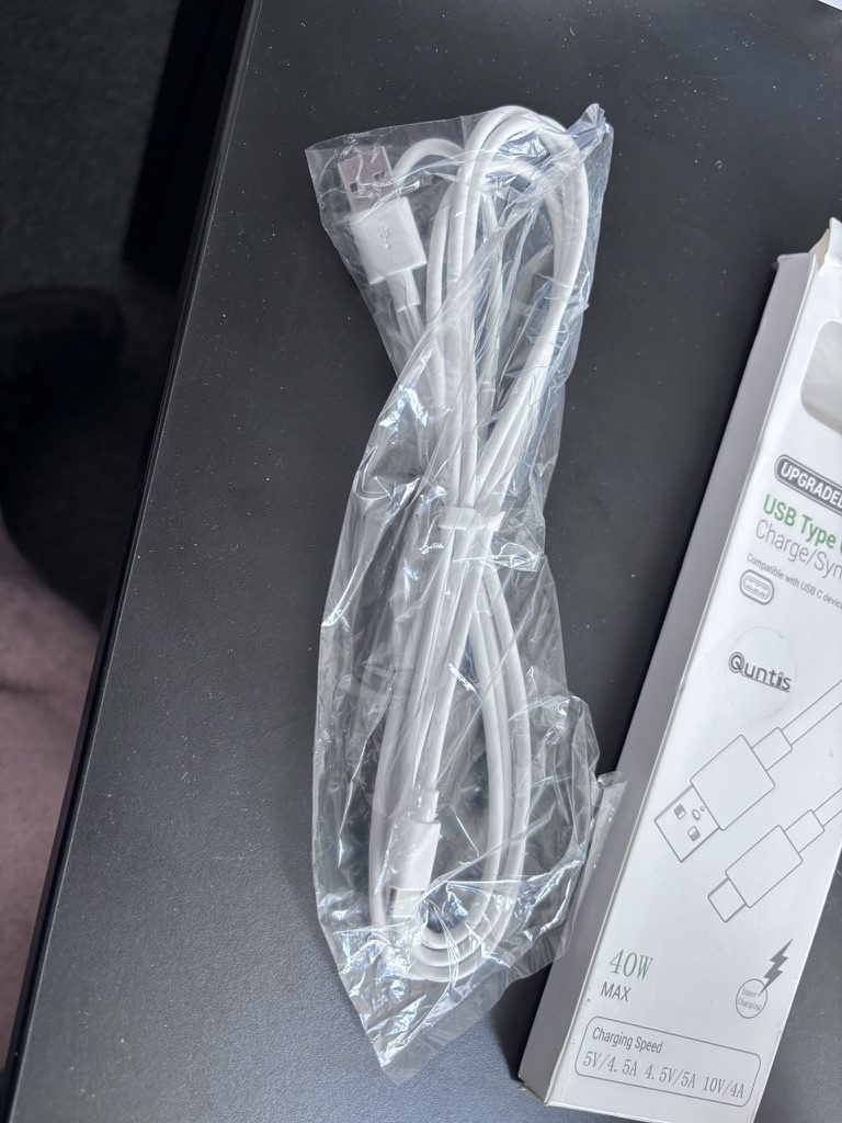 Quntis USB-A → USB-C 40W – kabel do ładowania i transmisji danych