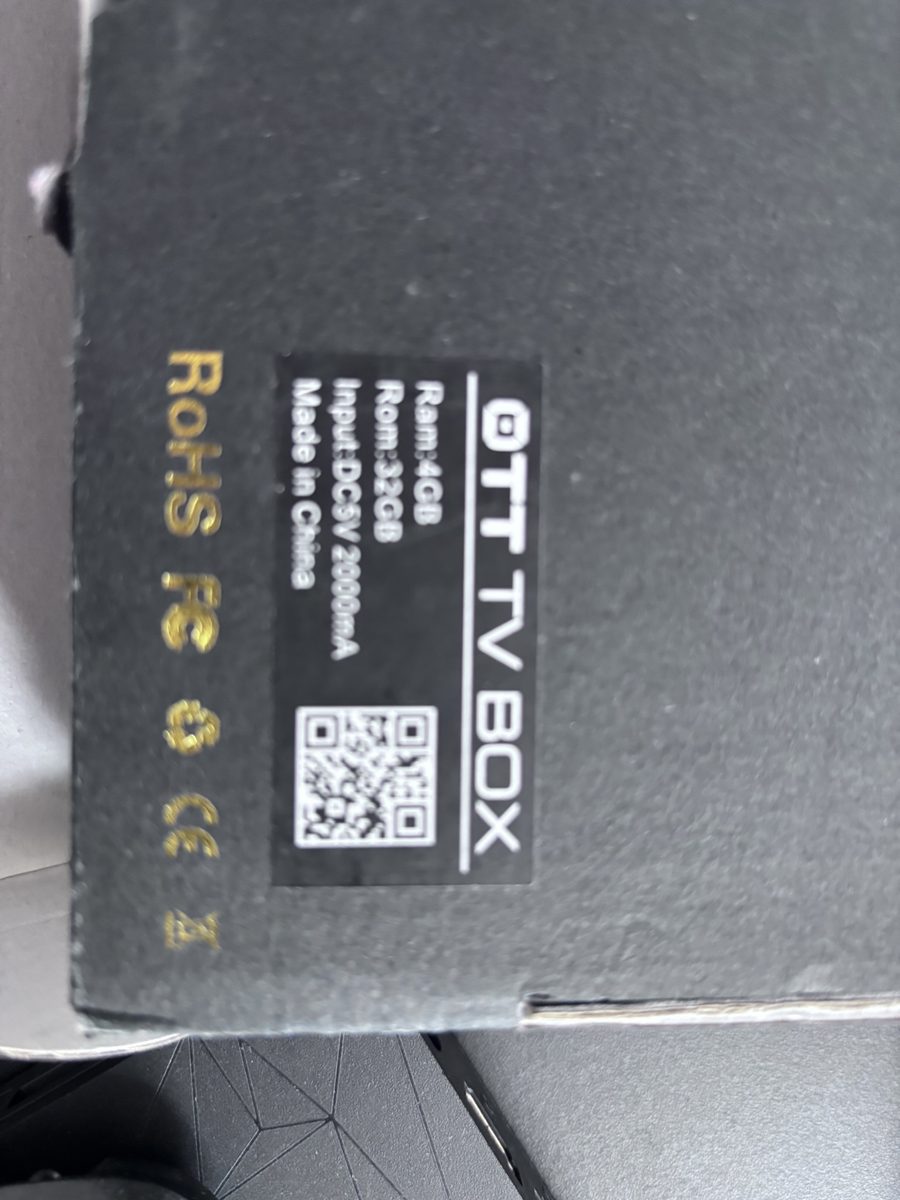 TV Box T95 Max 4GB RAM / 32GB Android Smart TV 4K + Pilot