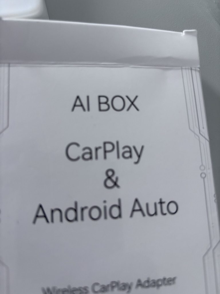 Bezprzewodowy adapter CarPlay – USB, Plug & Play