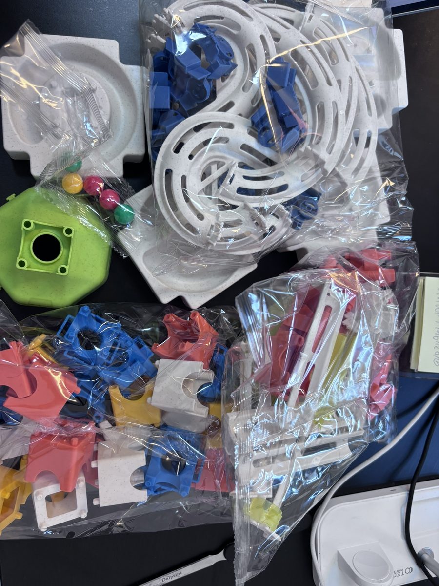 Tor kulkowy STEM 81 elementów – Etastra Marble Run – edukacyjna zabawka konstrukcyjna – NOWY