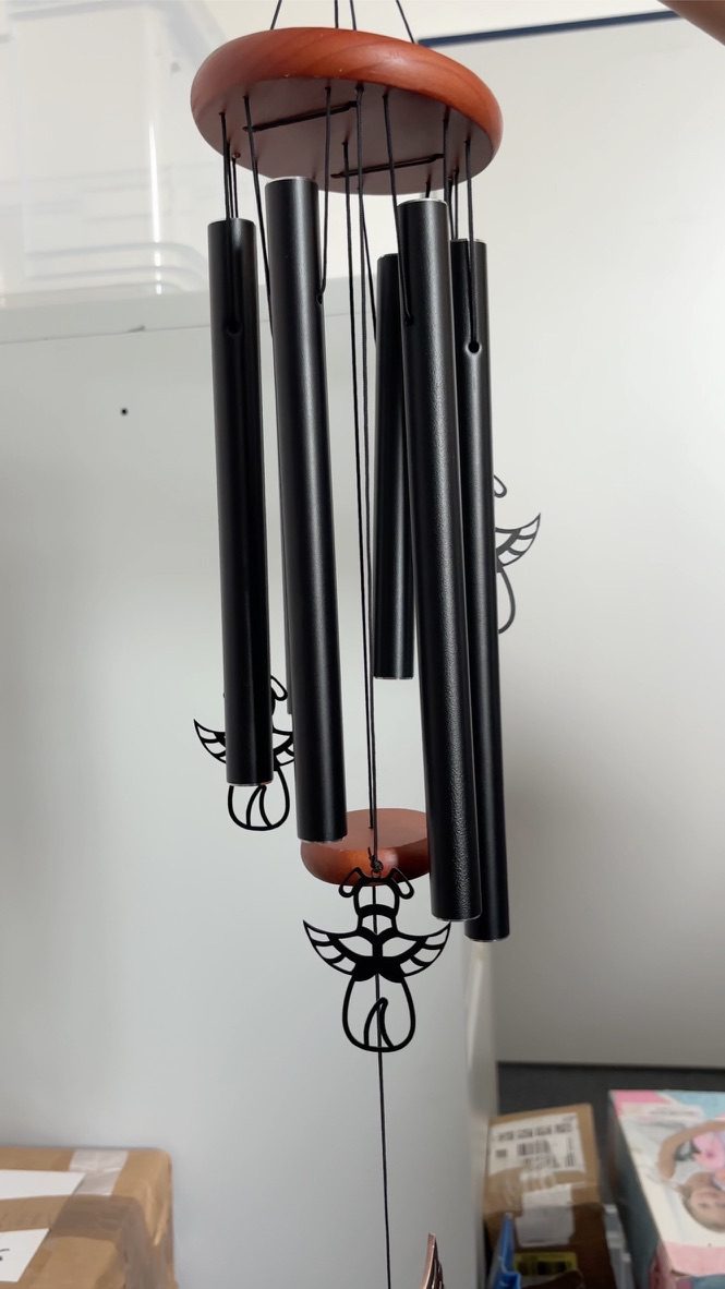 Drewniany dzwonek wietrzny „Wind Chimes” – relaksujący dźwięk do ogrodu, na taras lub balkon