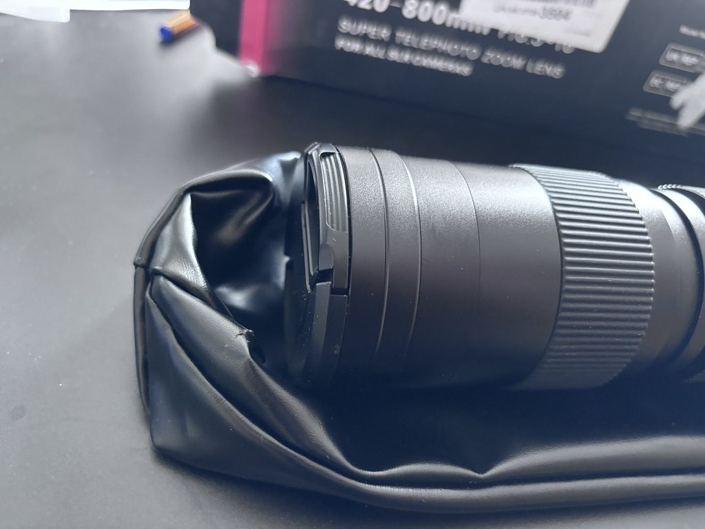 Teleobiektyw BENSON 420–800 mm F/8.3–16 do aparatów Sony E