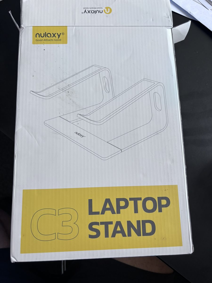Nulaxy C3 – Aluminiowa podstawka pod laptop 10–16" | Ergonomiczny stojak | Oryginał