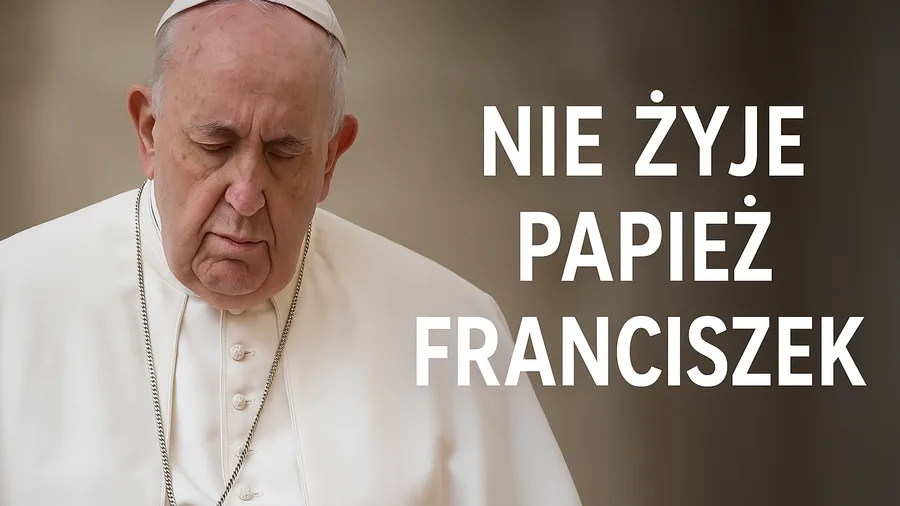 Nie żyje Papież Franciszek. Świat żegna orędownika pokoju i przeciwnika przemocy w rodzinie