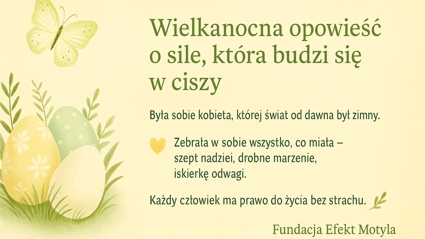 Wielkanocna opowieść o sile, która budzi się w ciszy