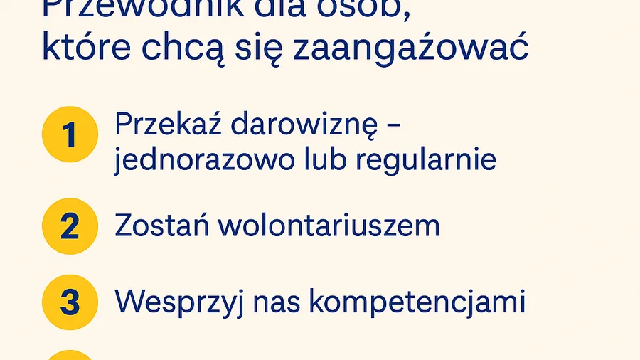 Jak możesz pomóc? Przewodnik dla osób, które chcą działać z Fundacją Efekt Motyla